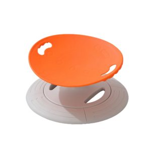 Compact Flying-Saucer Spinning Seat